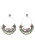 Mominos Fashion Johar Kamal Peacock Design Chandbali Earrings
