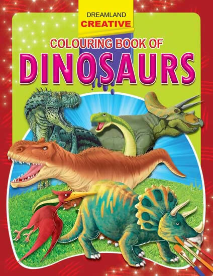 Dreamland Creative Colouring Book - Dinosaurs | Grocsy