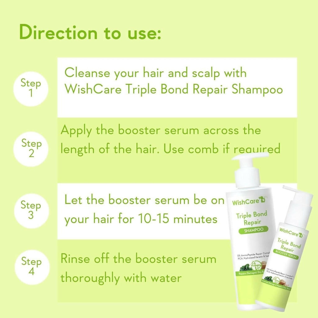WishCare Triple Bond Repair Booster Serum | Grocsy