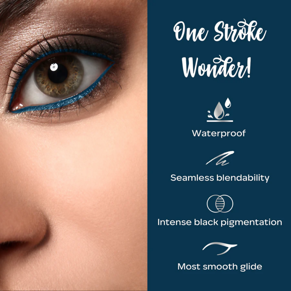 Faces Canada Intense Gel Kajal - Blue | Grocsy