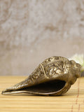 eCraftIndia Gold-Toned Handcrafted Auspicious Lord Ganesha Shankh Showpiece | Grocsy