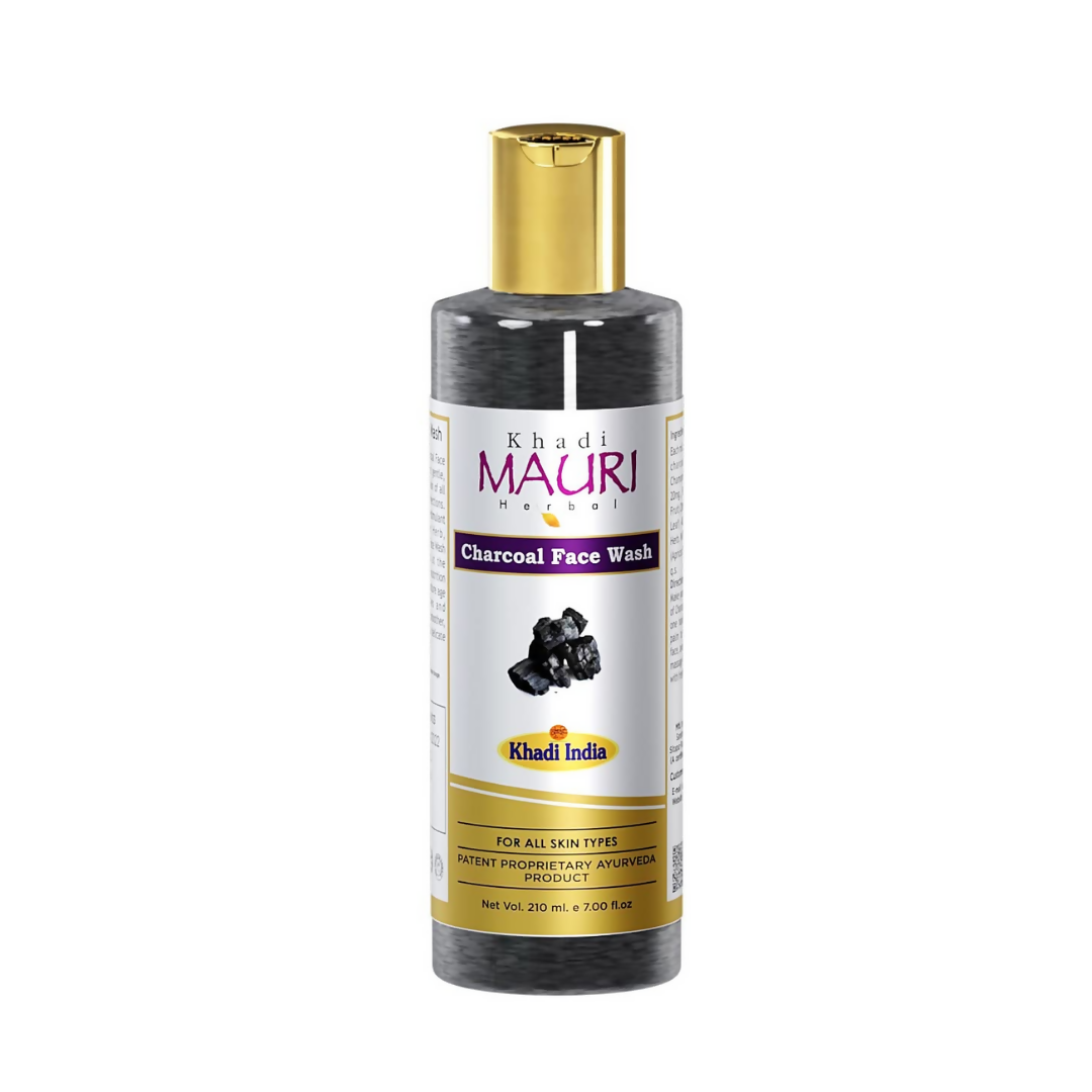 Khadi Mauri Herbal Charcoal Face Wash | Grocsy