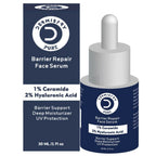 Dermistry Pure 1% Ceramide 2% Hyaluronic Acid Sensitive & Dry Skin Moisturizer Barrier Repair Serum | Grocsy