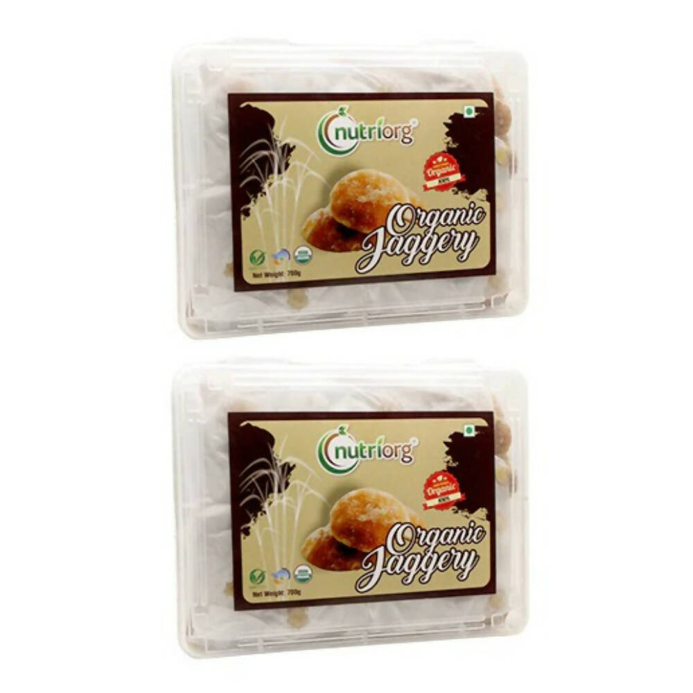 Nutriorg Certified Organic Raw Jaggery | Grocsy