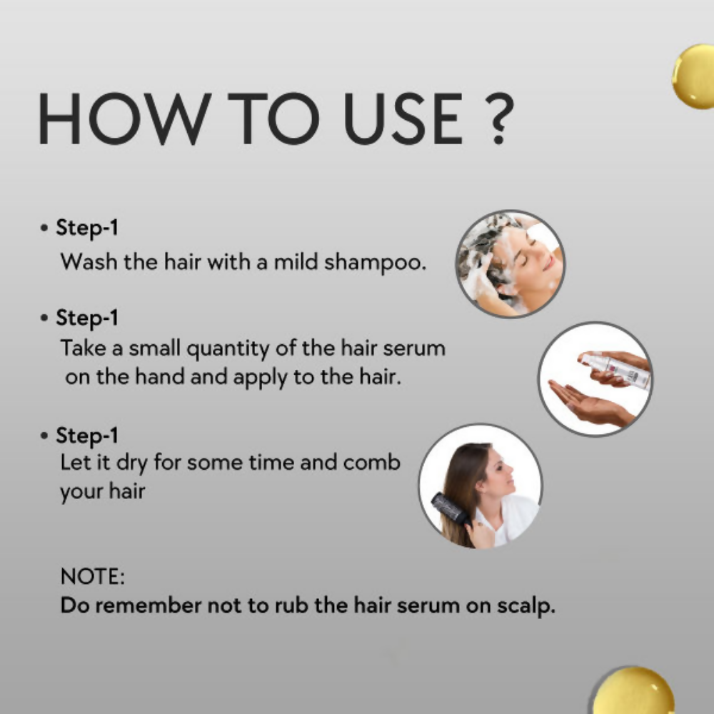 Zobha Argan Oil Hair Serum For Silky Smooth Hair | Grocsy