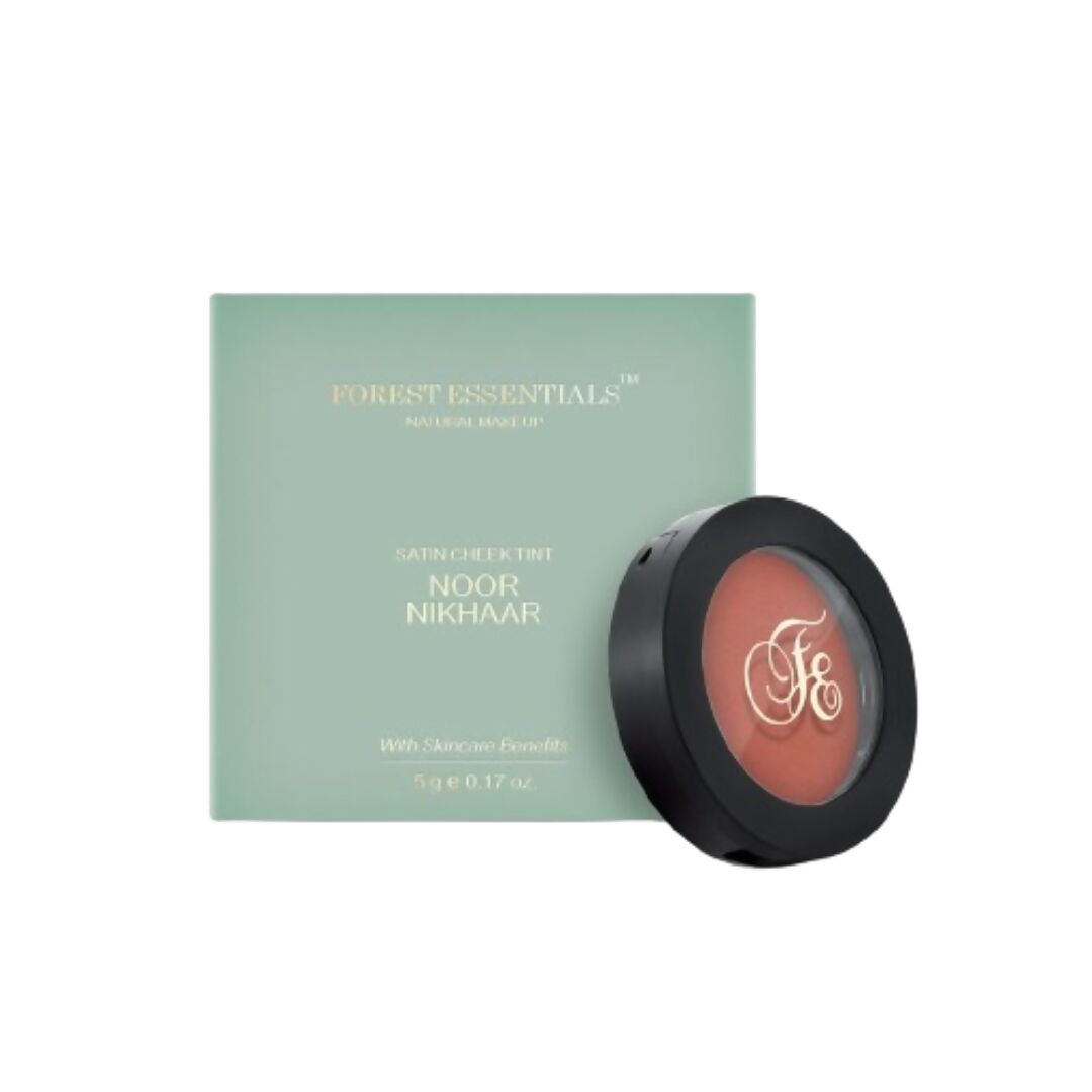 Forest Essentials Noor Nikhaar Satin Cheek Tint Khubani - Peach | Grocsy