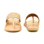Stepsoft Natural Leather Kolhapuri Chappals For Men – Party & Ethnic Wear | Grocsy