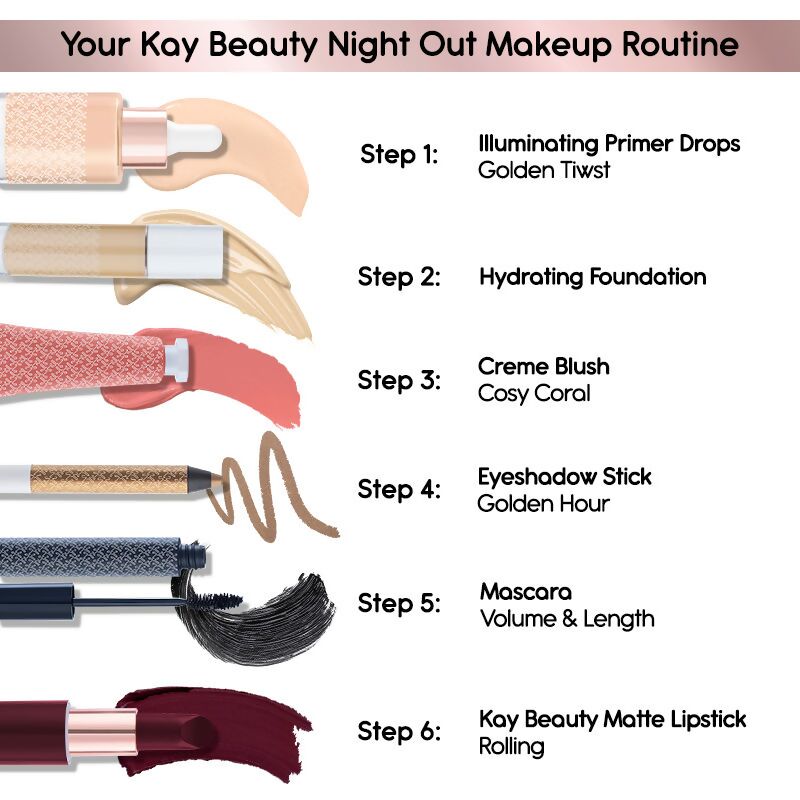 Kay Beauty By Katrina Kaif Illuminating Primer Drops - Moonlight Mambo | Grocsy