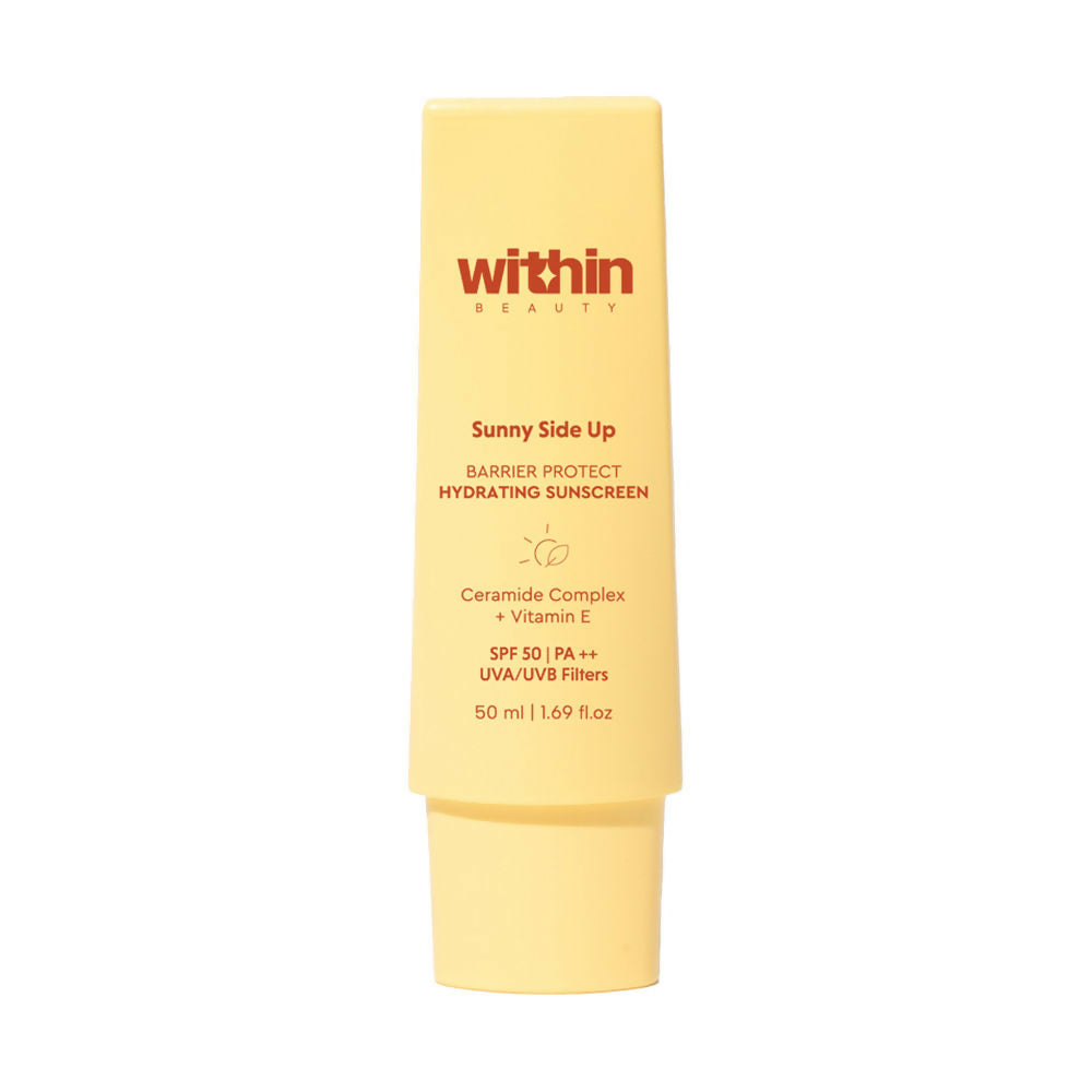 Within Beauty Ceramide & Vitamin E Sunscreen, Sunny Side Up Barrier Protect Hydrating Sunscreen | Grocsy