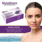 LA Organo Glutathione Lavender Skin Whitening Soap - Limited Time Offer | Grocsy