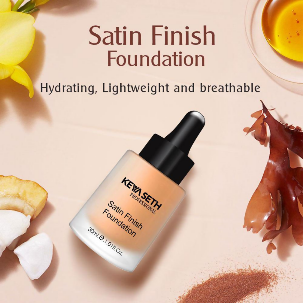 Keya Seth Aromatherapy Professional Satin Finish Foundation - Shade 3 | Grocsy