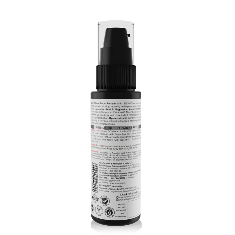 Volamena Vitamin C Men's Hair Serum | Grocsy