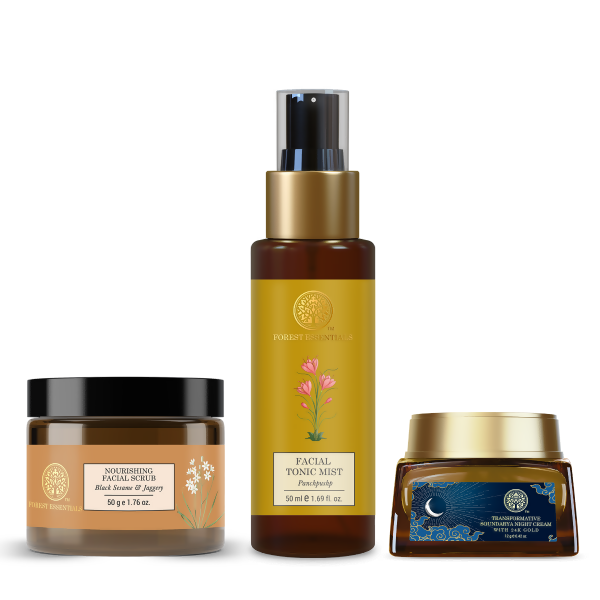 Forest Essentials Night-time CTM Ritual For Anti-ageing | Grocsy