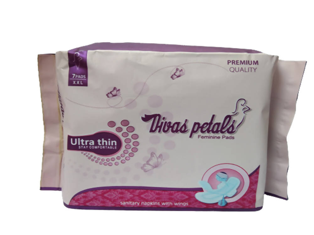 BetterU Divas Petals Sanitary Pads | Grocsy