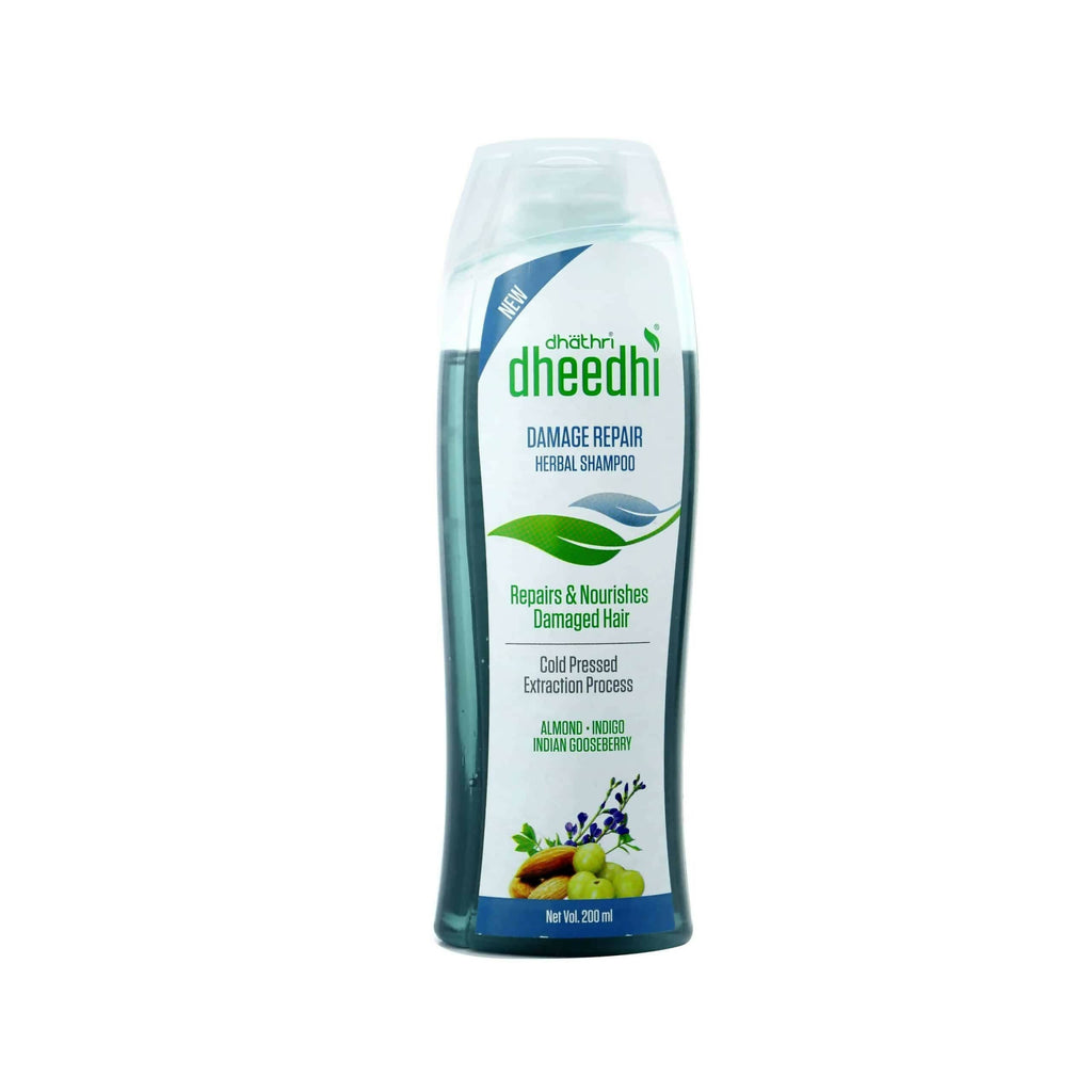 Dhathri Ayurveda Dheedhi Damage Repair Herbal Shampoo | Grocsy