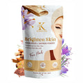 Kimayra Sandalwood + Saffron Face Pack Powder For Brighter Skin Tone, Helps In Anti-Ageing & Soothes Skin | Grocsy