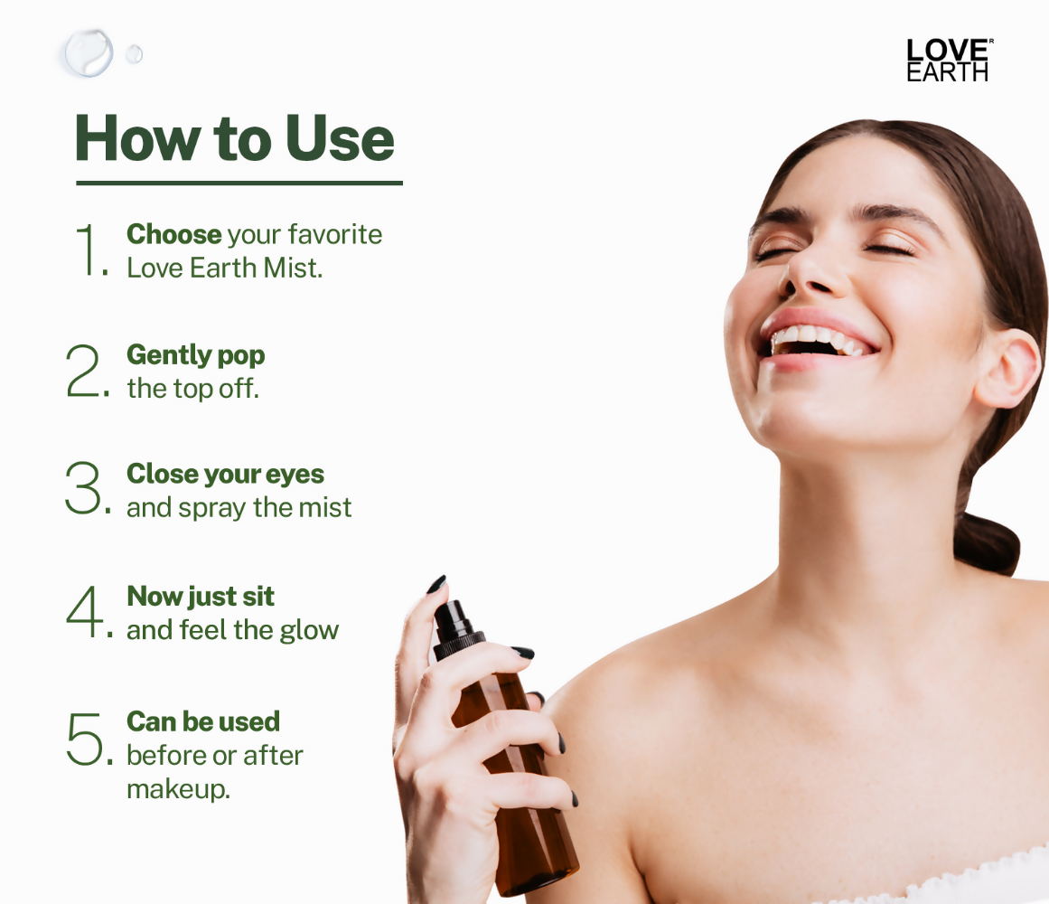 Love Earth Jasmine Face Mist | Grocsy