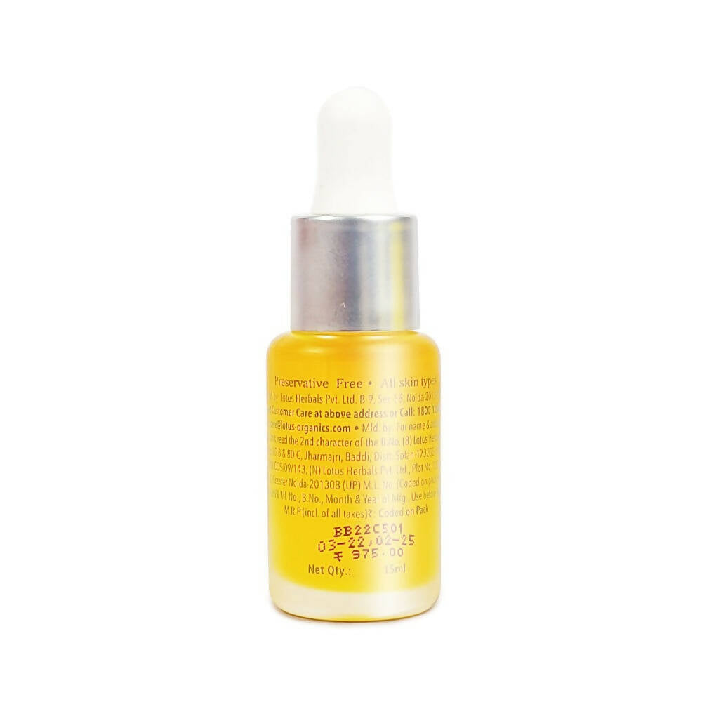 Lotus Organics+ Vit-C Glow Face Oil - Lemon Verbena | Grocsy