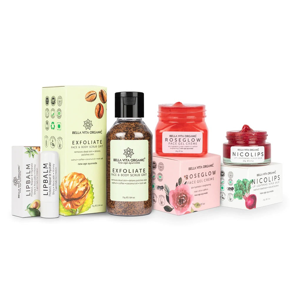 Bella Vita Organic Skin Brightening Combo | Grocsy