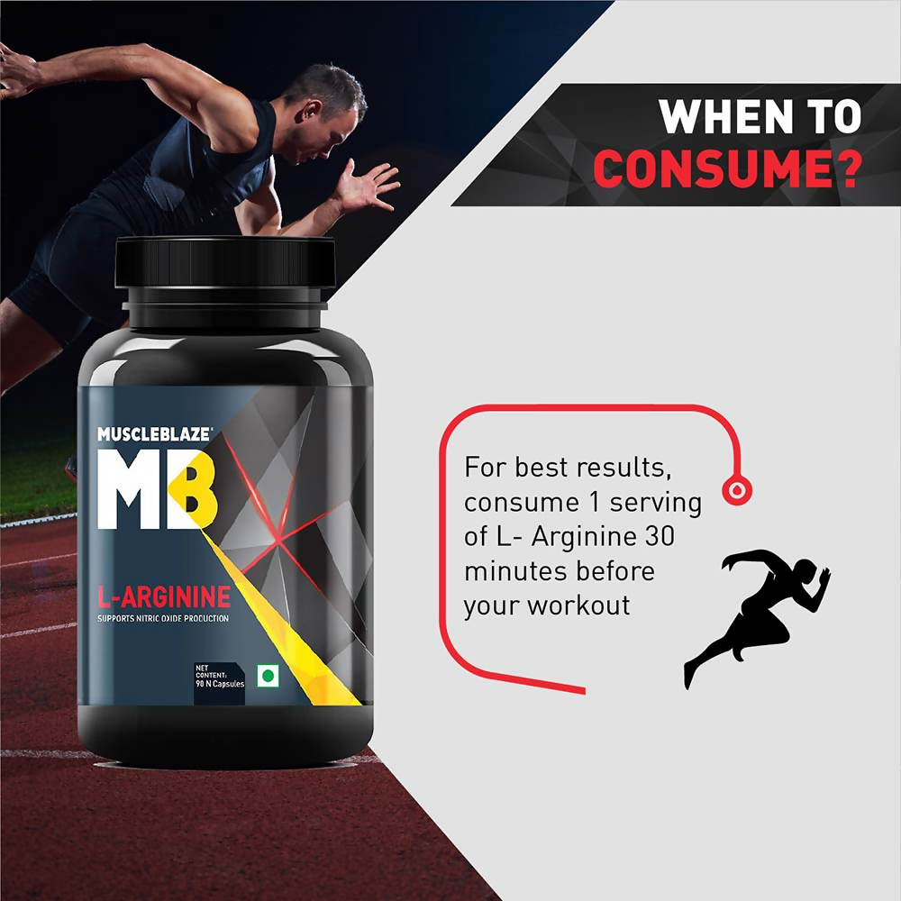 MuscleBlaze L-Arginine | Grocsy