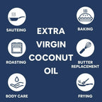 Carbamide Forte Pure Extra Virgin Cold Pressed Coconut Oil | Grocsy