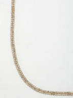 NVR Women's Gold-Polished AD-Studded Double Layered Kamarbandh Waist Chain | Grocsy