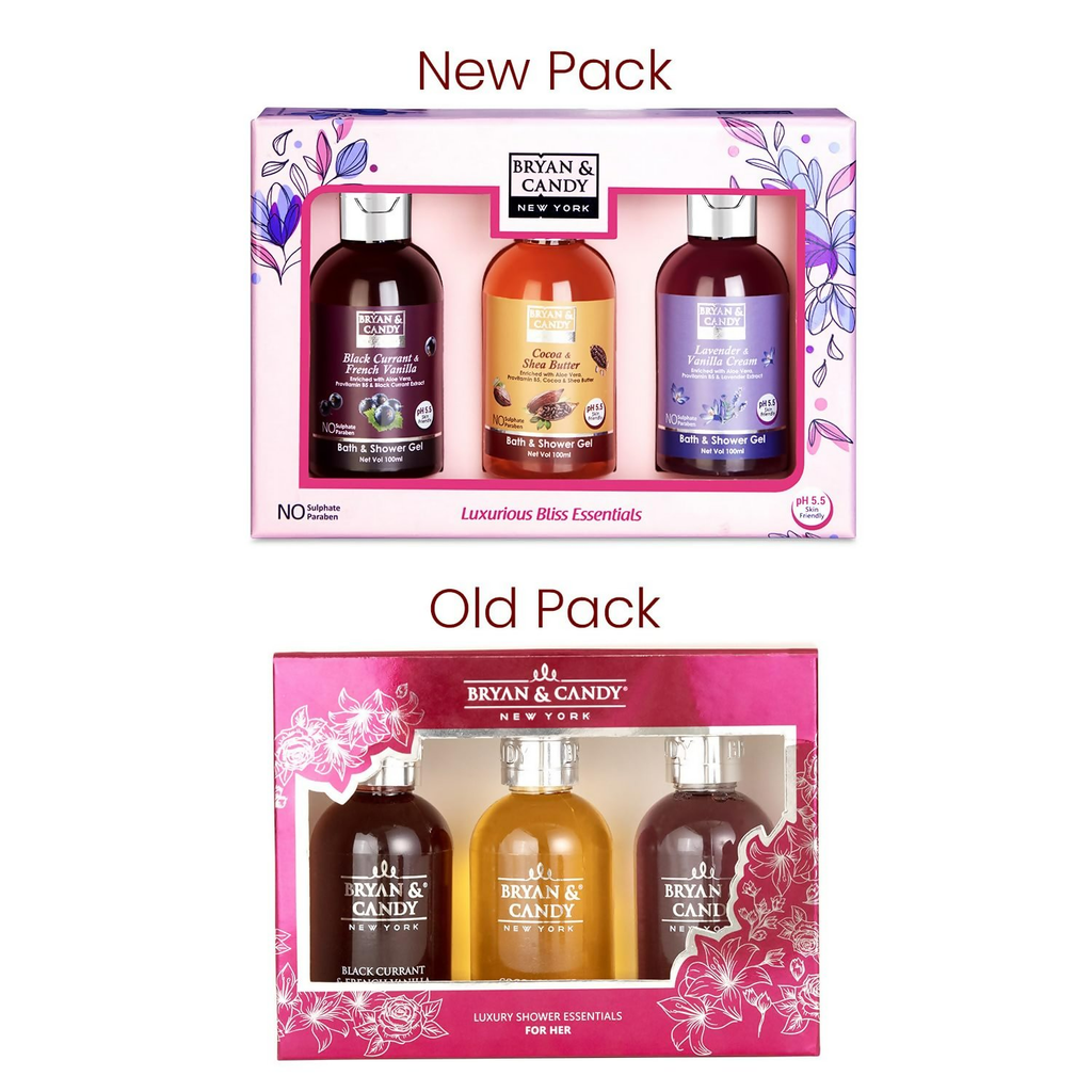 Bryan & Candy Luxurious Bliss Essential Shower Gel Combo Kit | Grocsy
