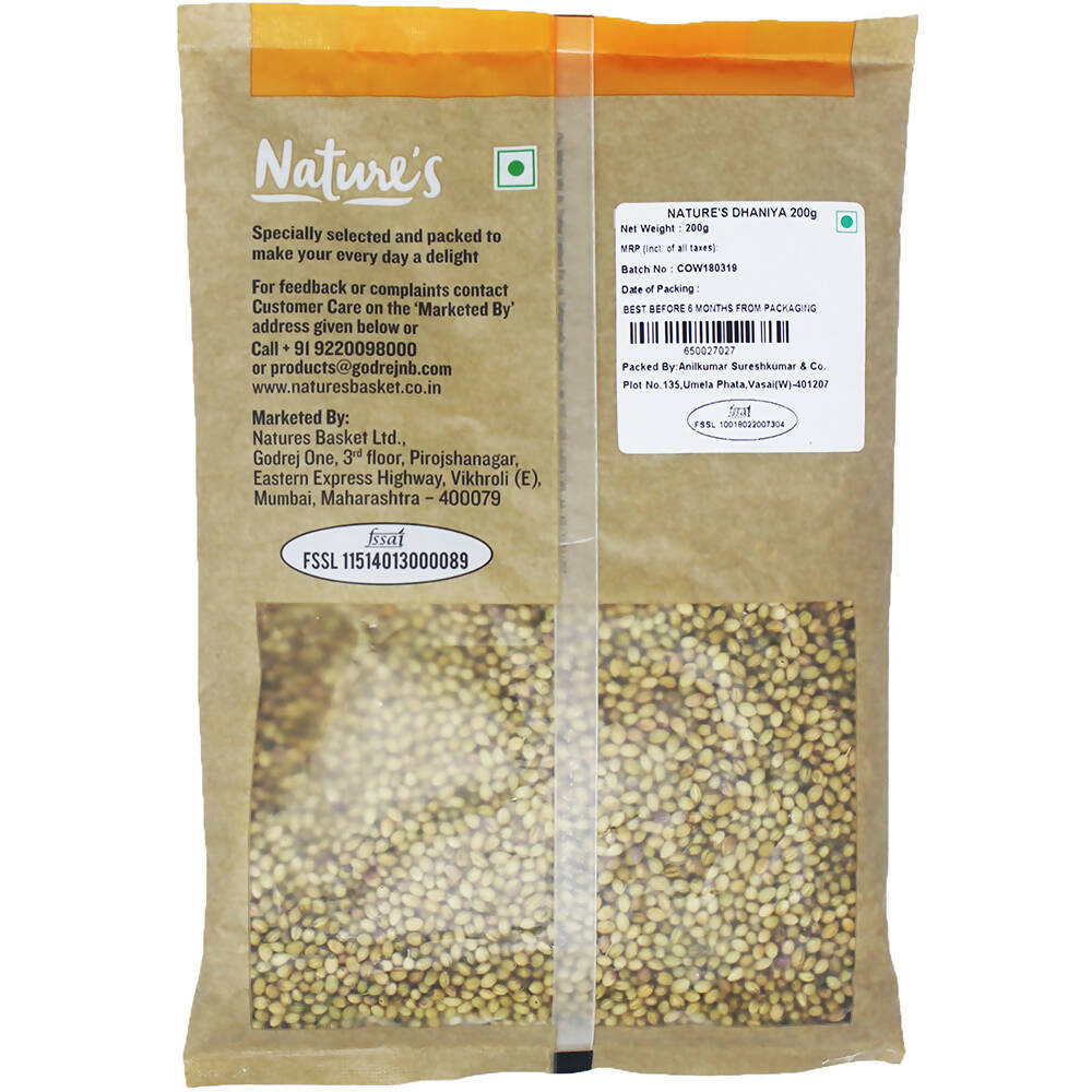 Nature's Dhaniya Whole | Grocsy
