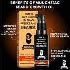 Muuchstac Beard Growth Oil | Grocsy
