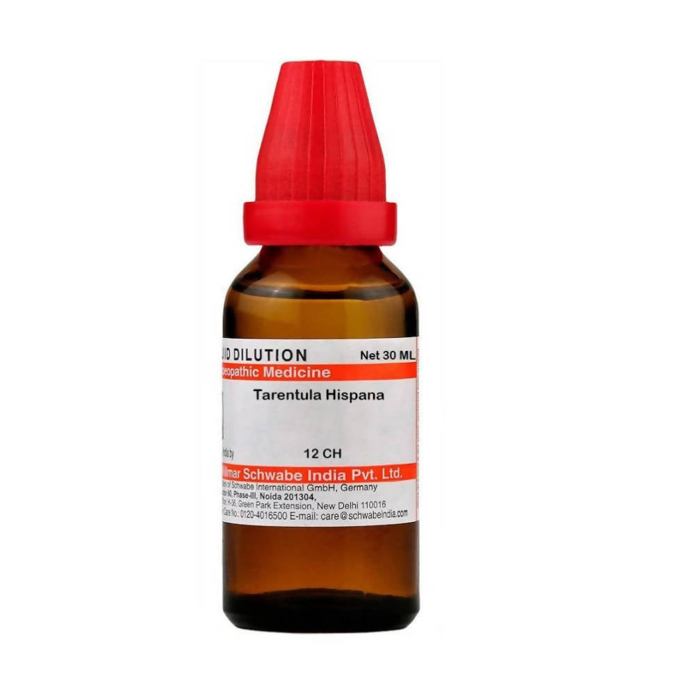 Dr. Willmar Schwabe India Tarentula Hispana Dilution | Grocsy