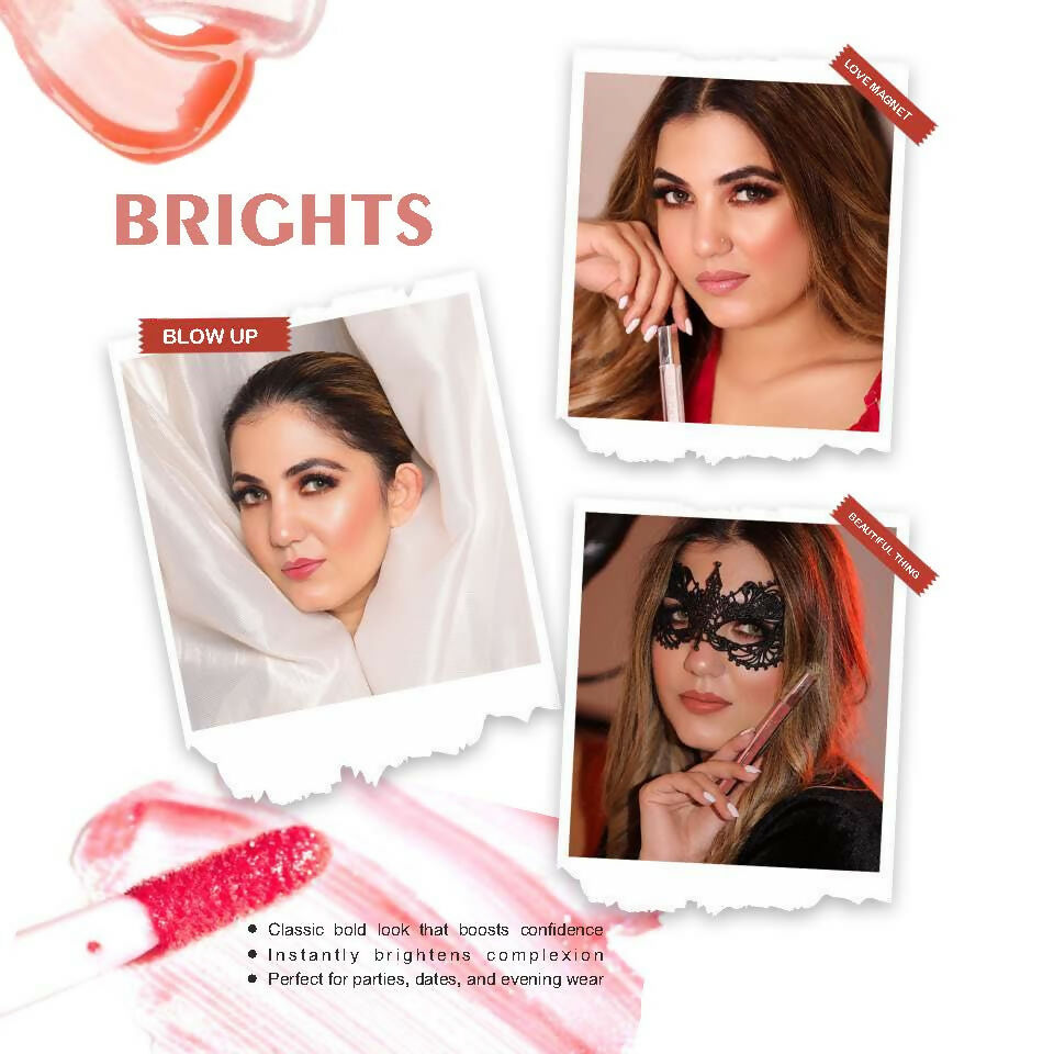 Love Earth Liquid Lip Gloss - Brights | Grocsy