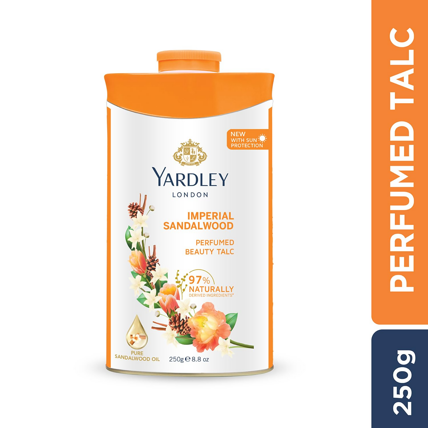 Yardley London Imperial Sandalwood Talc For Women | Grocsy