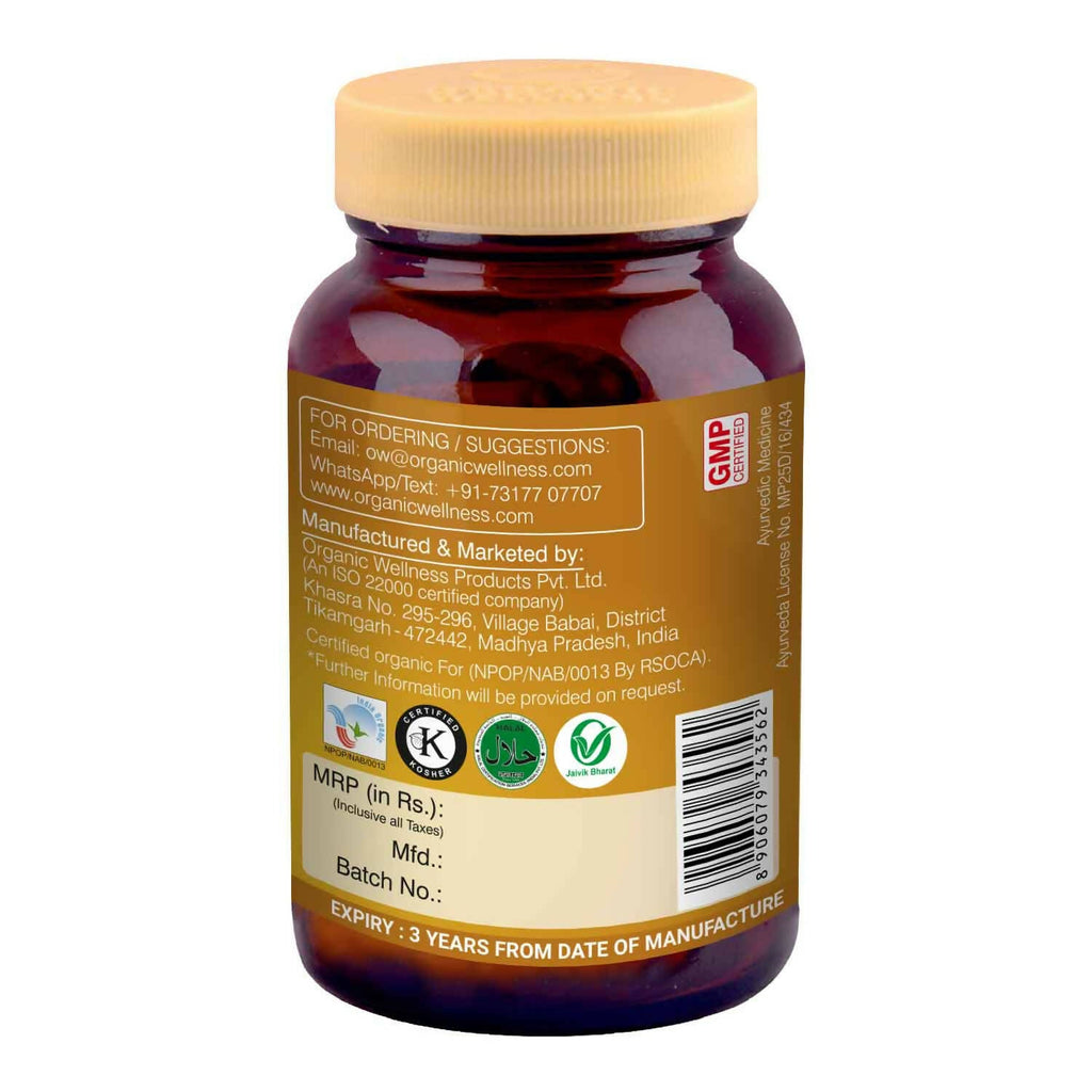 Organic Wellness Kapikachhu Vegetarian Capsules | Grocsy