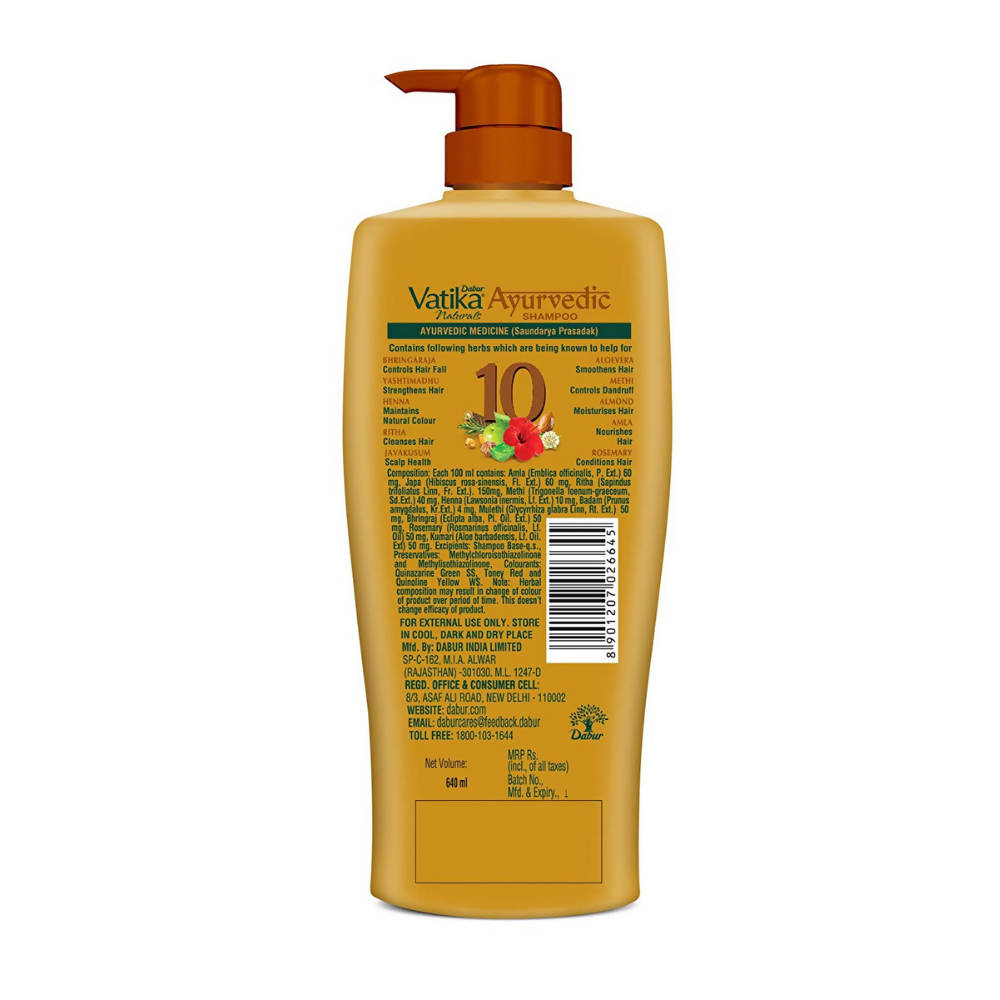 Dabur Vatika Ayurvedic Shampoo | Grocsy