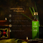 Panchami Sacred Fragrances - Lemongrass Lamp Oil | Grocsy