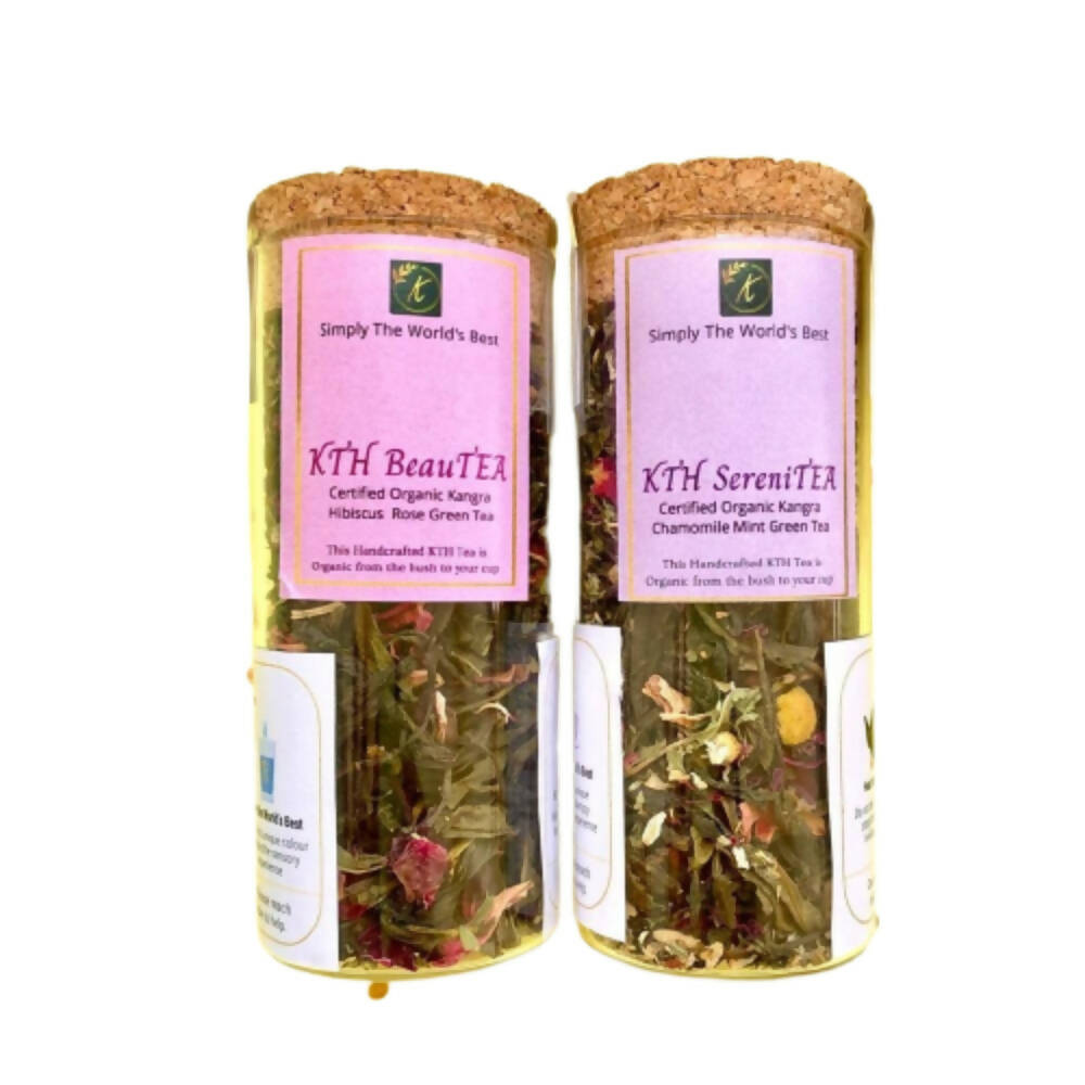 Kangra Tea House SereniTEA & BeauTEA Combo | Grocsy