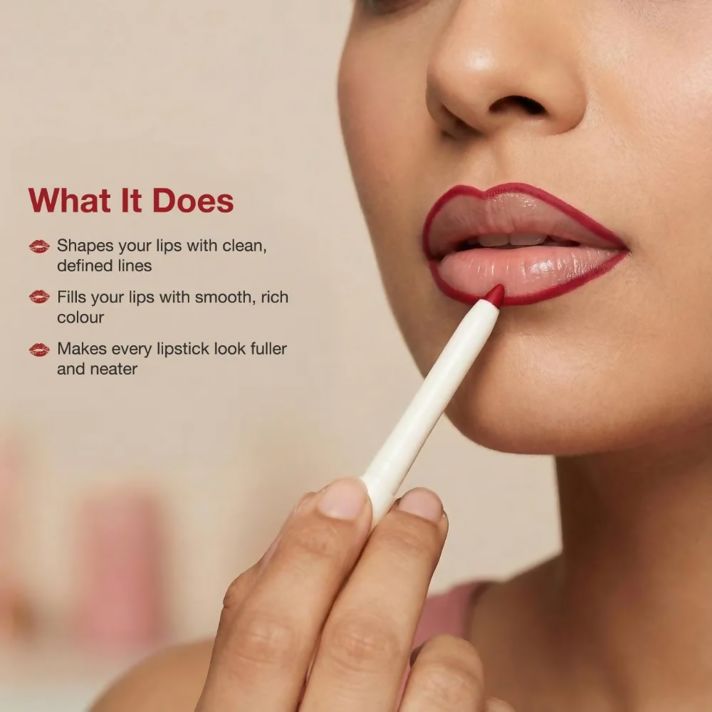 NY Bae 2-in-1 Lip Liner & Lip Colour - Kashmiri Mirch | Grocsy