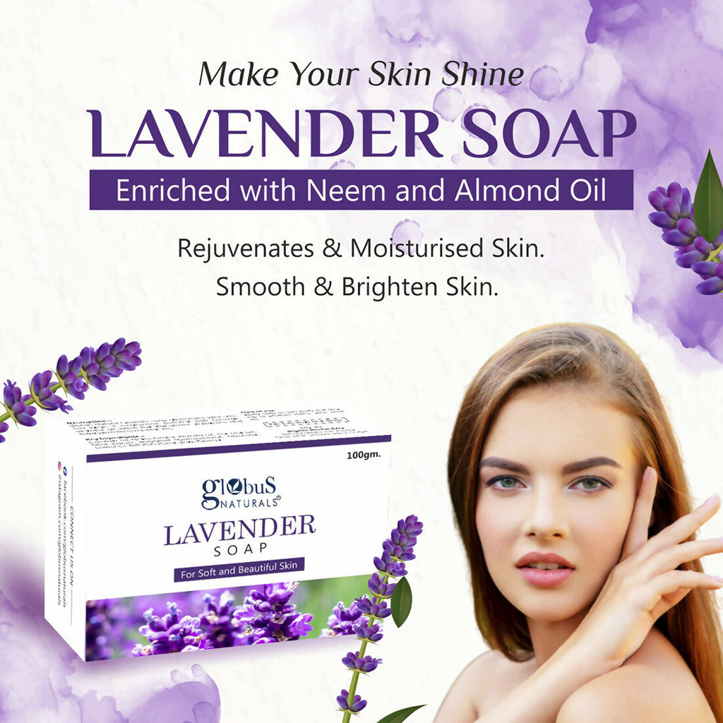 Globus Naturals Lavender Soap | Grocsy
