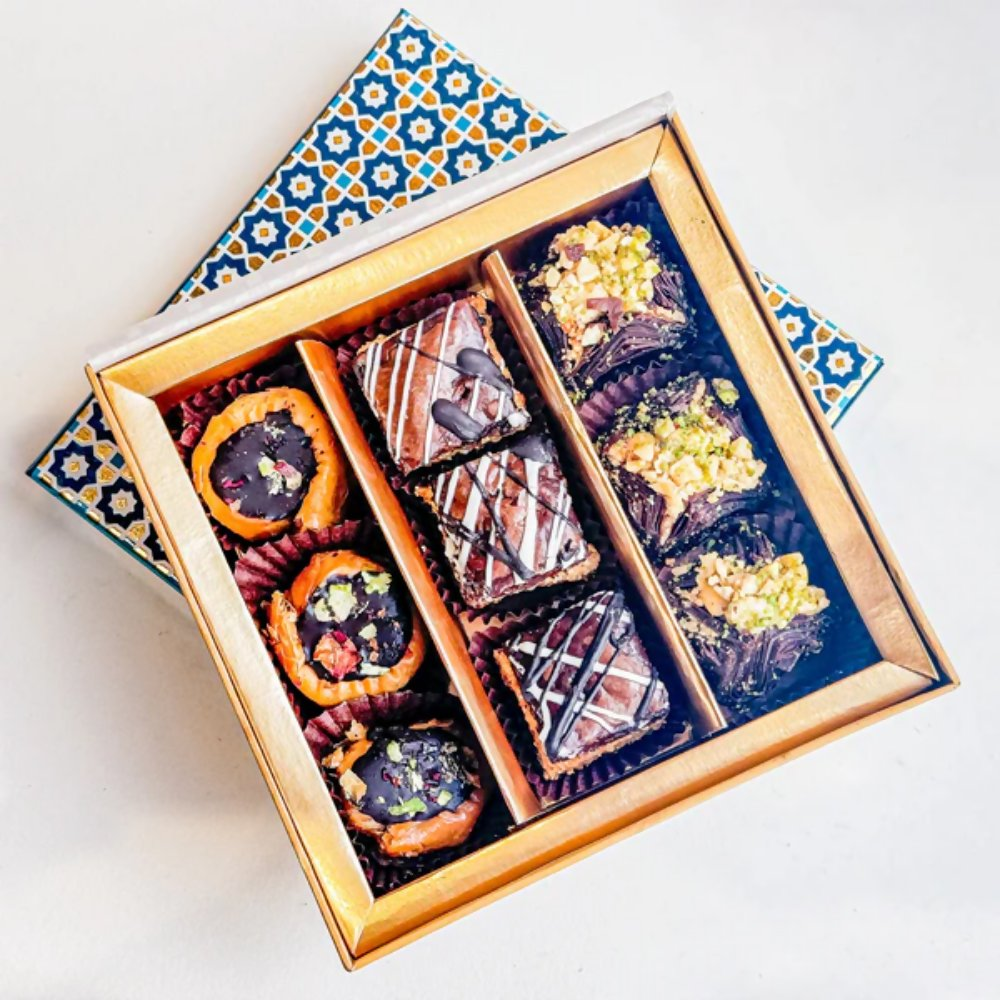 Gwalia Sweets Assorted Chocolate Baklawa Box | Grocsy