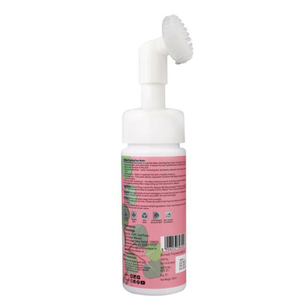 Fashion Colour Rose Foaming Face Wash | Grocsy