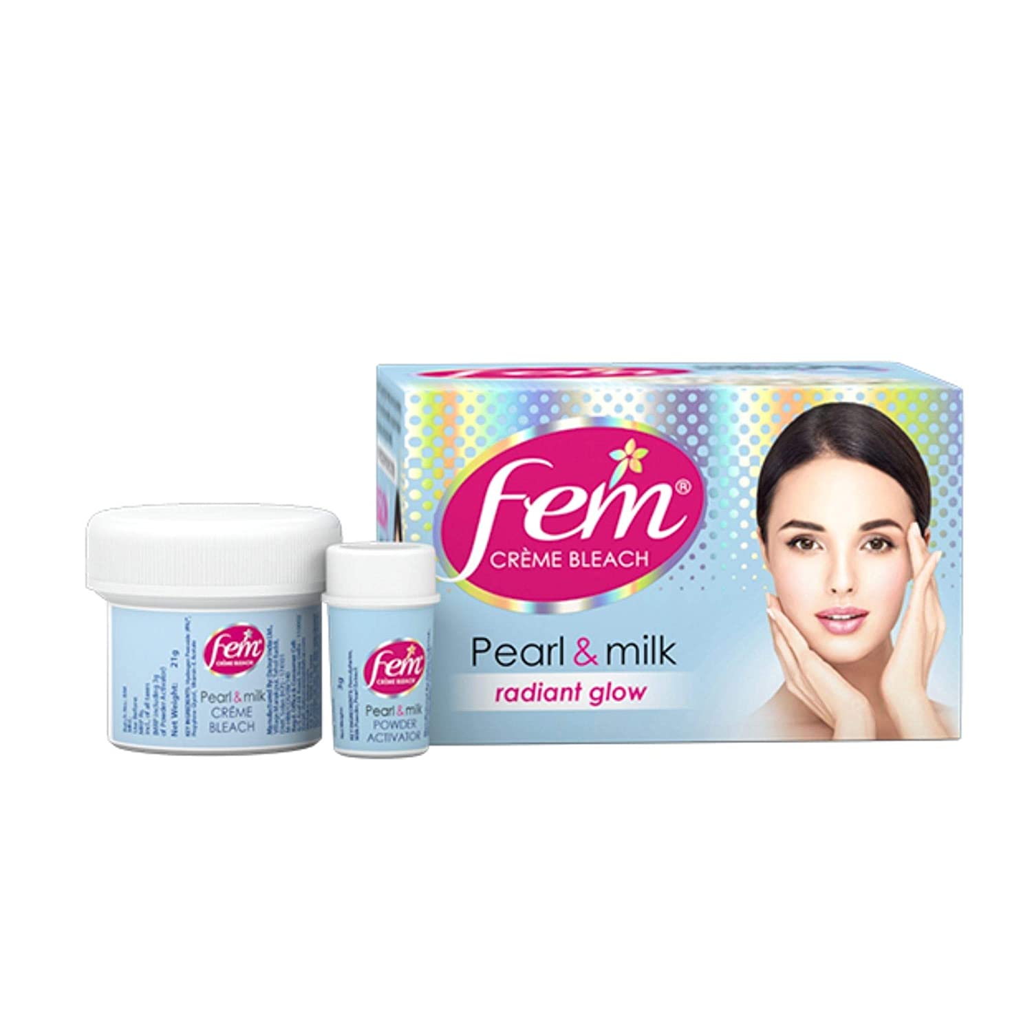 Fem Fairness Naturals Pearl Cream Bleach | Grocsy