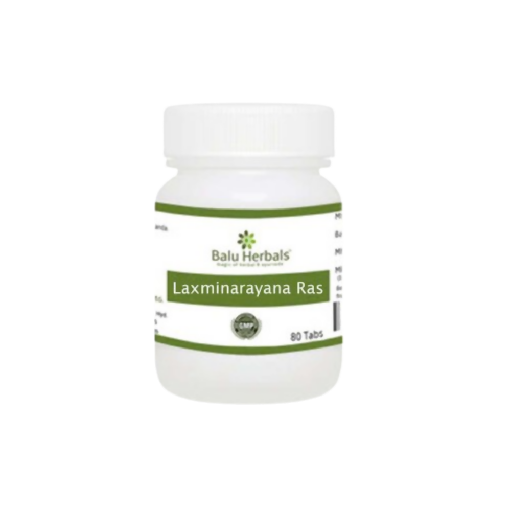 Balu Herbals Laxminarayana Ras Tablets | Grocsy