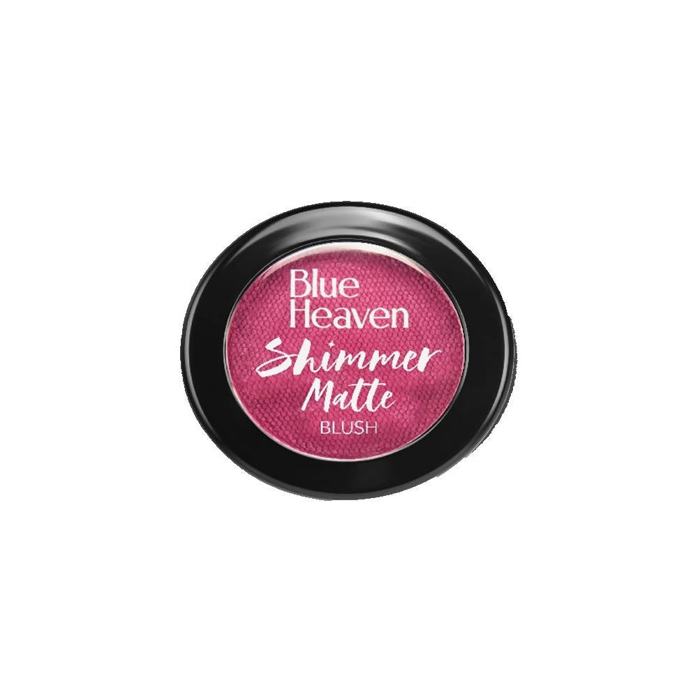 Blue Heaven Shimmer Matte Blush Shade 504 | Grocsy