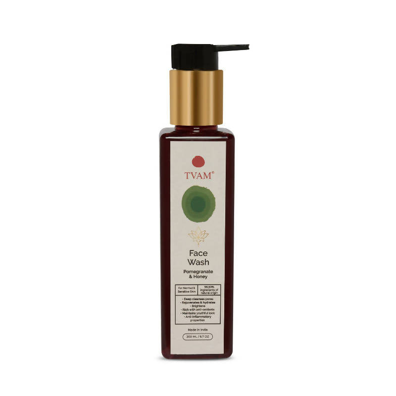 Tvam Pomegranate & Honey Face Wash | Grocsy