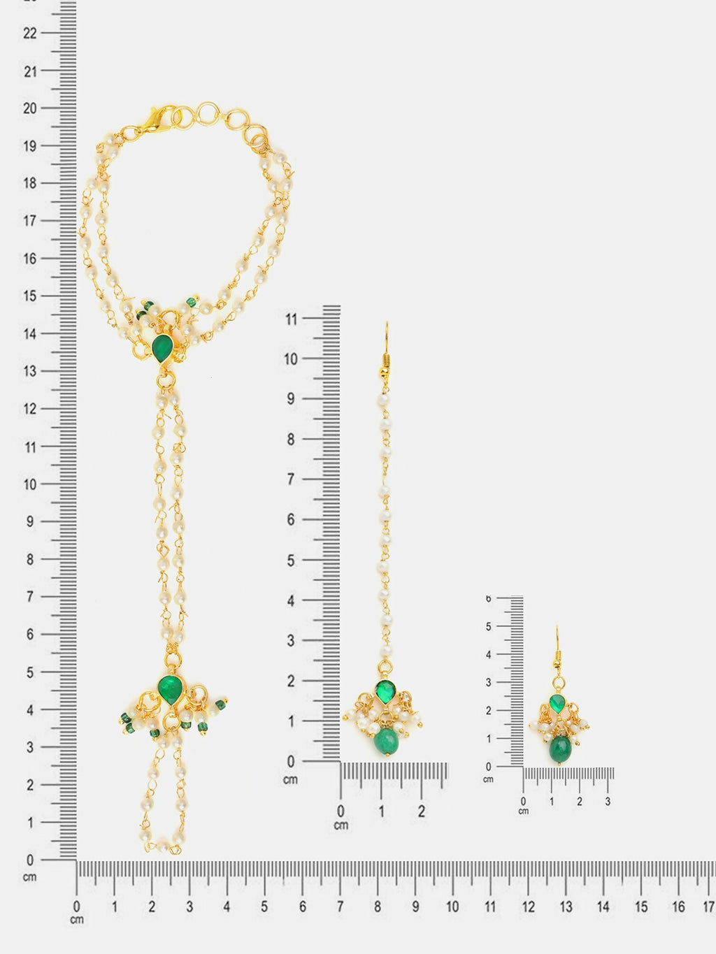 Ruby Raang Green Aura Set | Grocsy