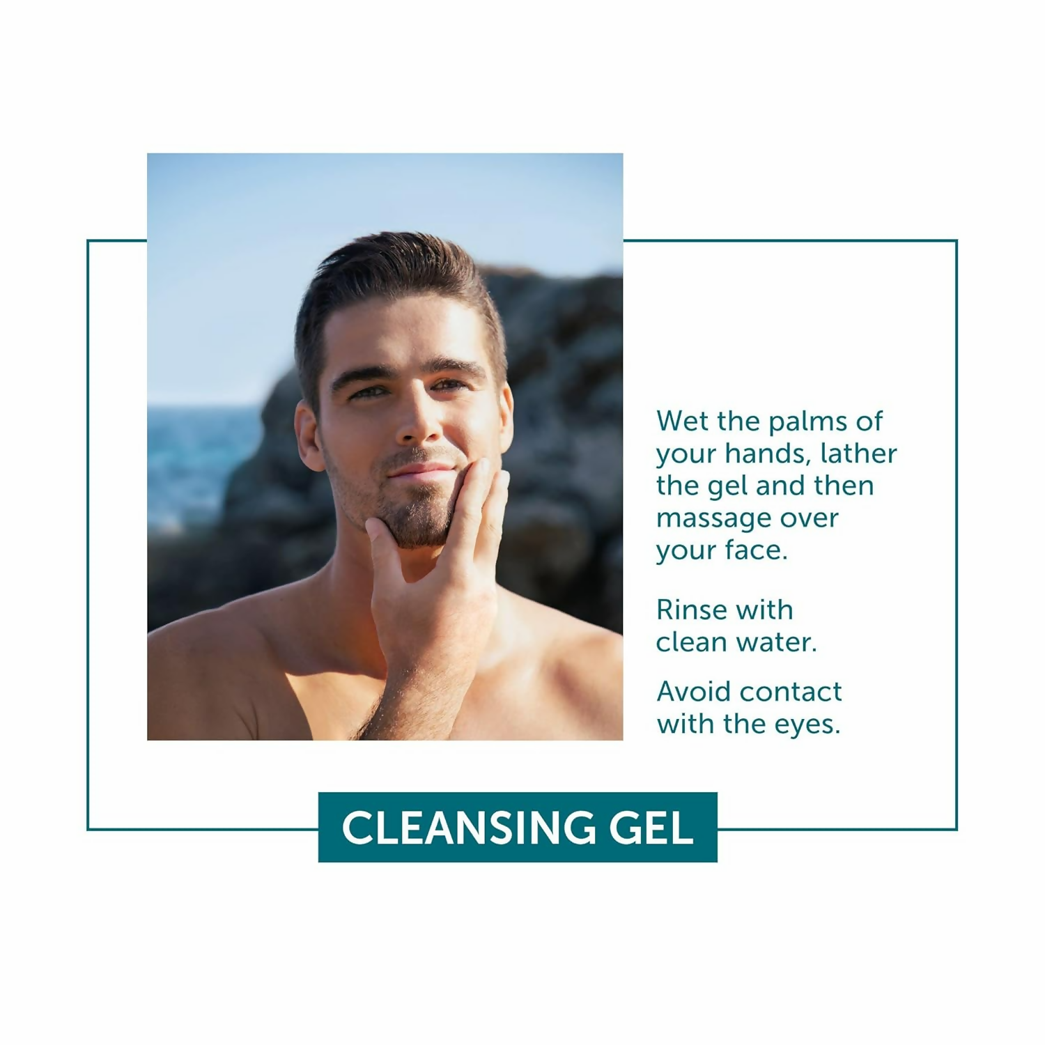 Thalgo Cleansing Gel - Refreshing Purifying Men’s Face Wash | Grocsy