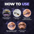 Beardo Purple X Teeth Whitening Powder | Grocsy