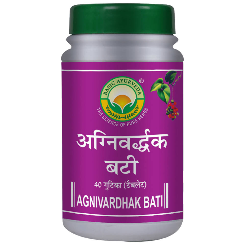 Basic Ayurveda Agnivardhak Bati | Grocsy