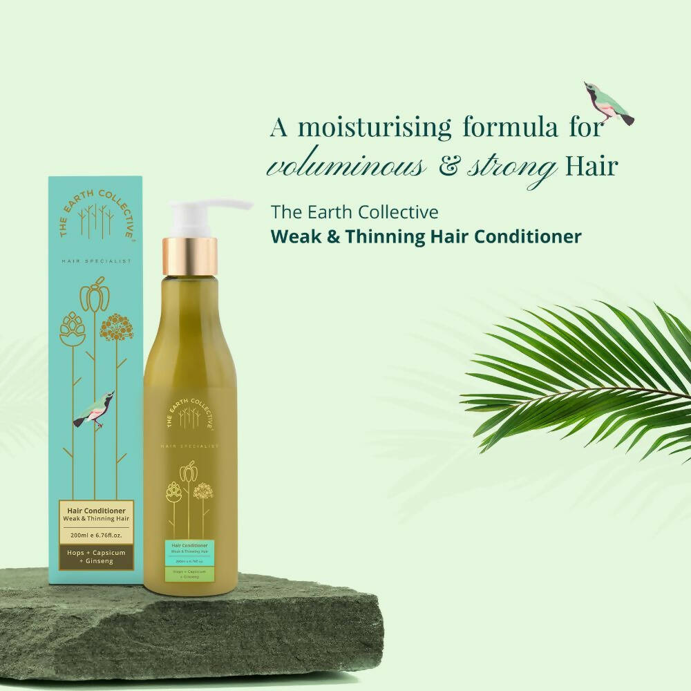 The Earth Collective Hair Conditioner - Weak & Thinning Hair | Grocsy