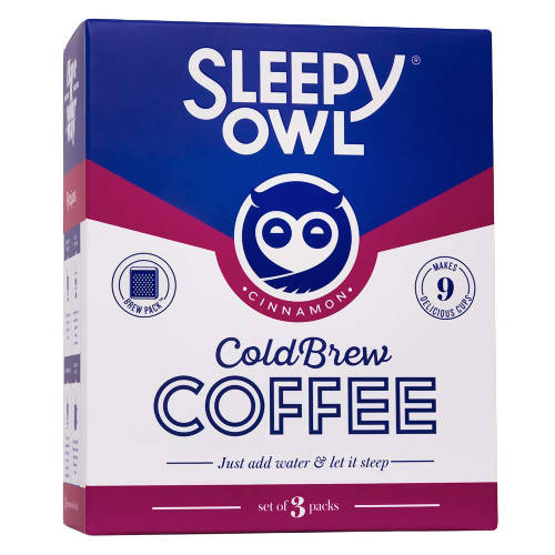 Sleepy Owl Cinnamon Cold Brew Coffee | Grocsy
